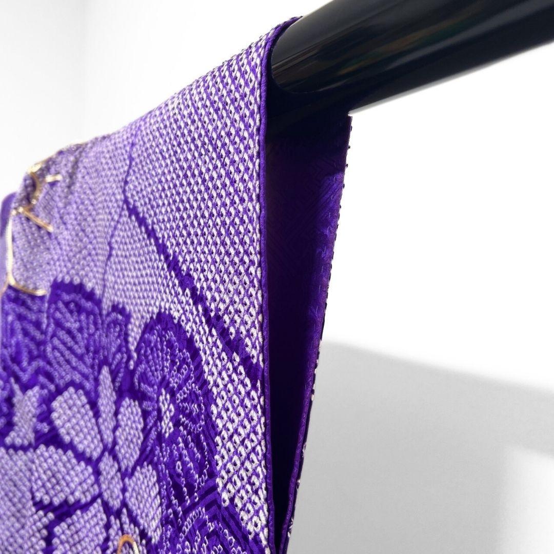 総絞り　金駒刺繍　七宝　観世水　振袖　晴れの日　成人式　卒業式　着物　114p