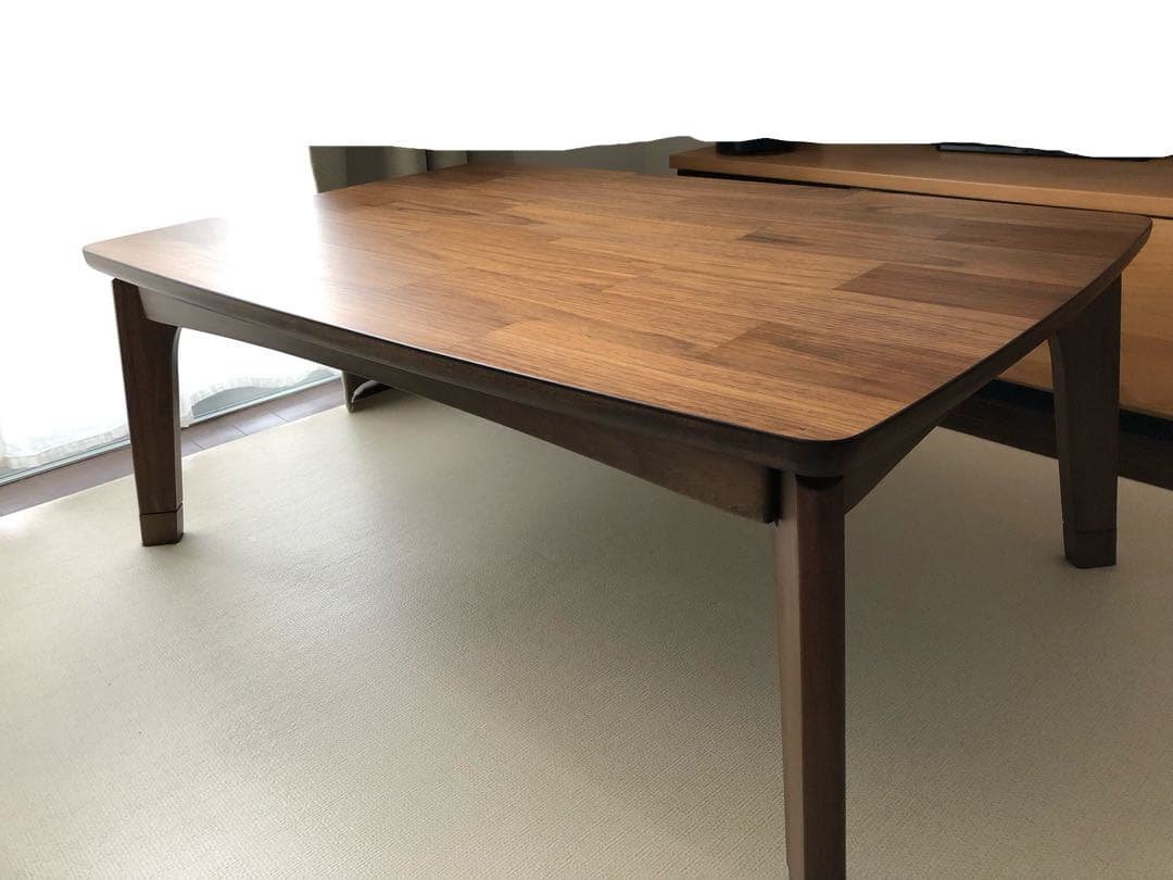 【ゆう】家具調こたつ　テーブル