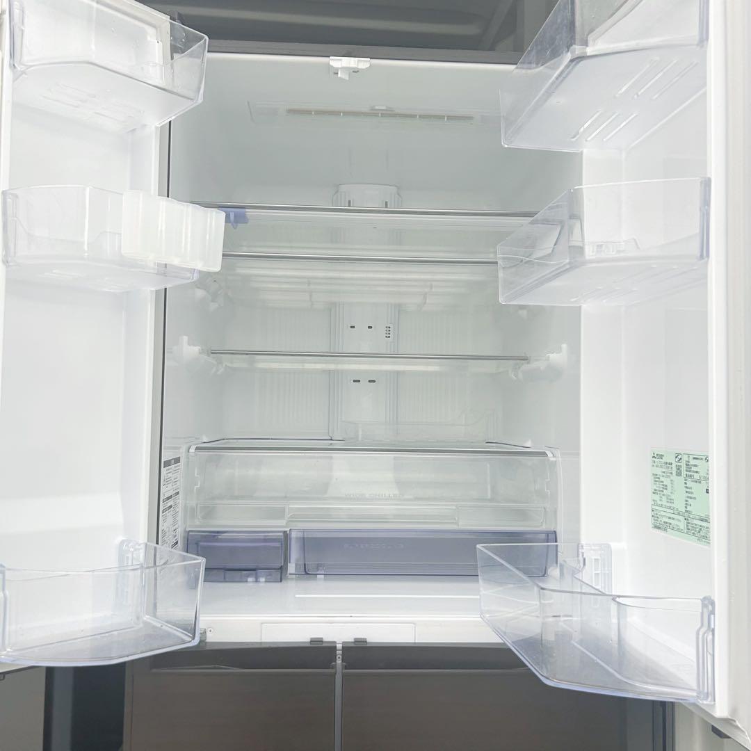 取付無料！三菱チルドルーム搭載木目調ダークブラウンインテリア冷蔵庫！洗濯機
