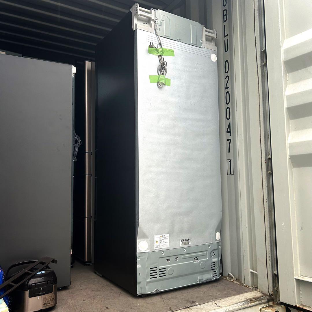 取付無料！三菱チルドルーム搭載木目調ダークブラウンインテリア冷蔵庫！洗濯機