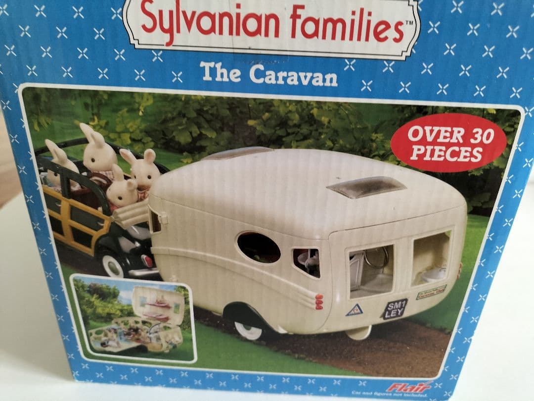 確認用。シルバニア　UK キャラバン　ファミリーカー