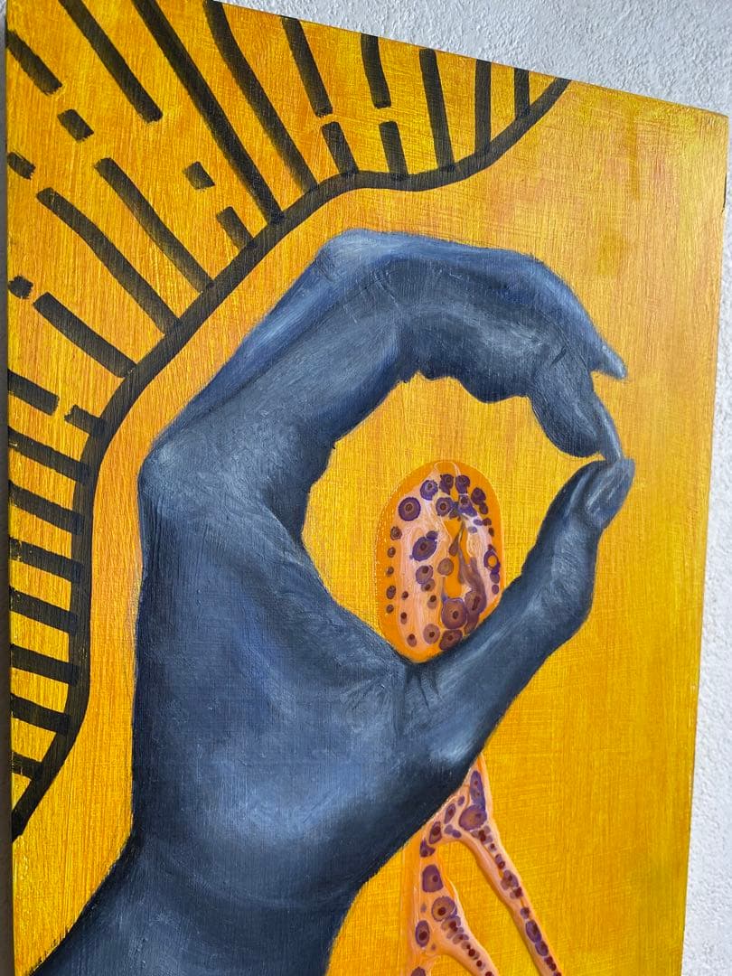 アート作品　現代アート　絵画　油絵　ポップアート　インテリア　おしゃれ雑貨