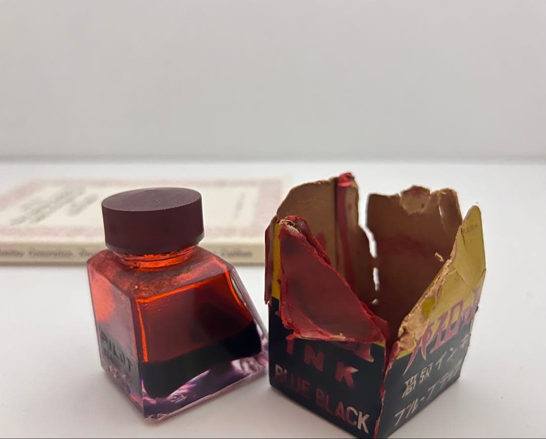 年代物コレクション　パイロットインク&テトンボ画鋲