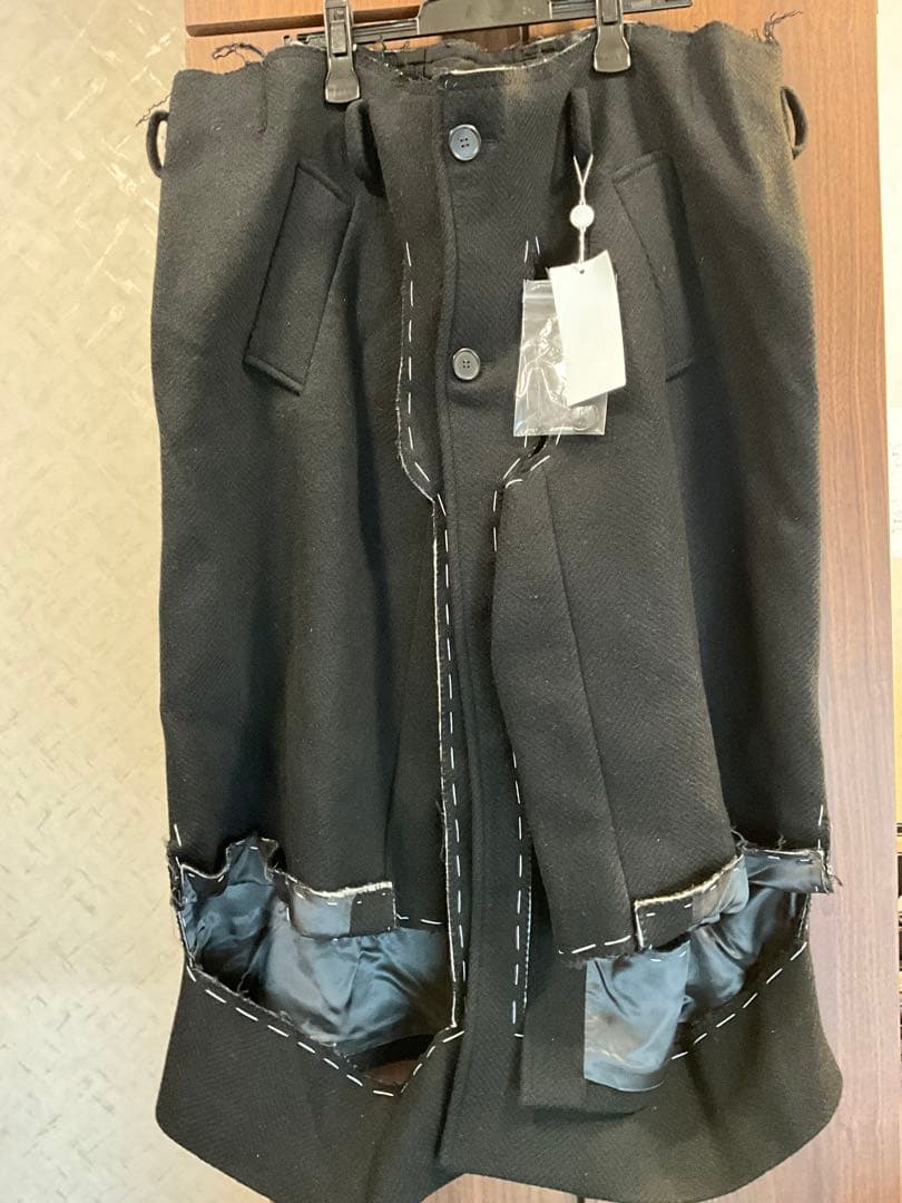 Maison margiela 19aw co-ed キュロット　ボイルドウール