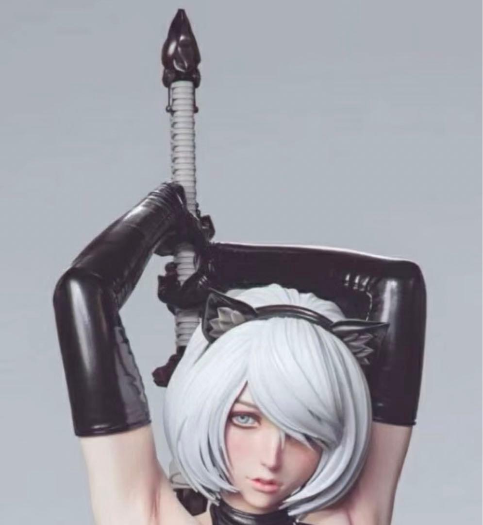 ニーア オートマタ 2B BOLOMO フィギュア ガレージキット スタチュー