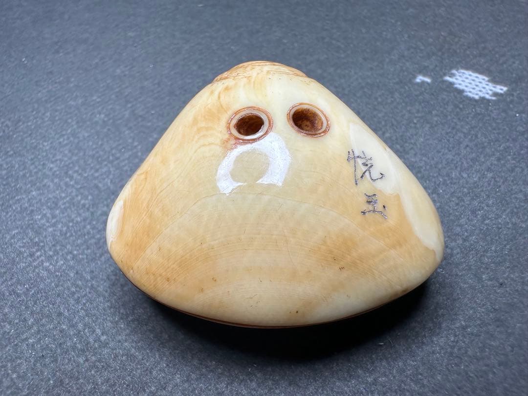 極上　浮世絵春画　根付　天然素材　アンティーク　骨董　飾り物　古美術　置物