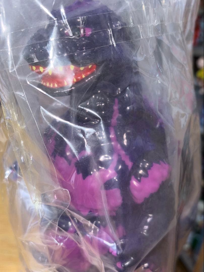 メディコム・トイの安楽安作 ゴジラ（ゴジラVSデストロイア版）6期のソフビ