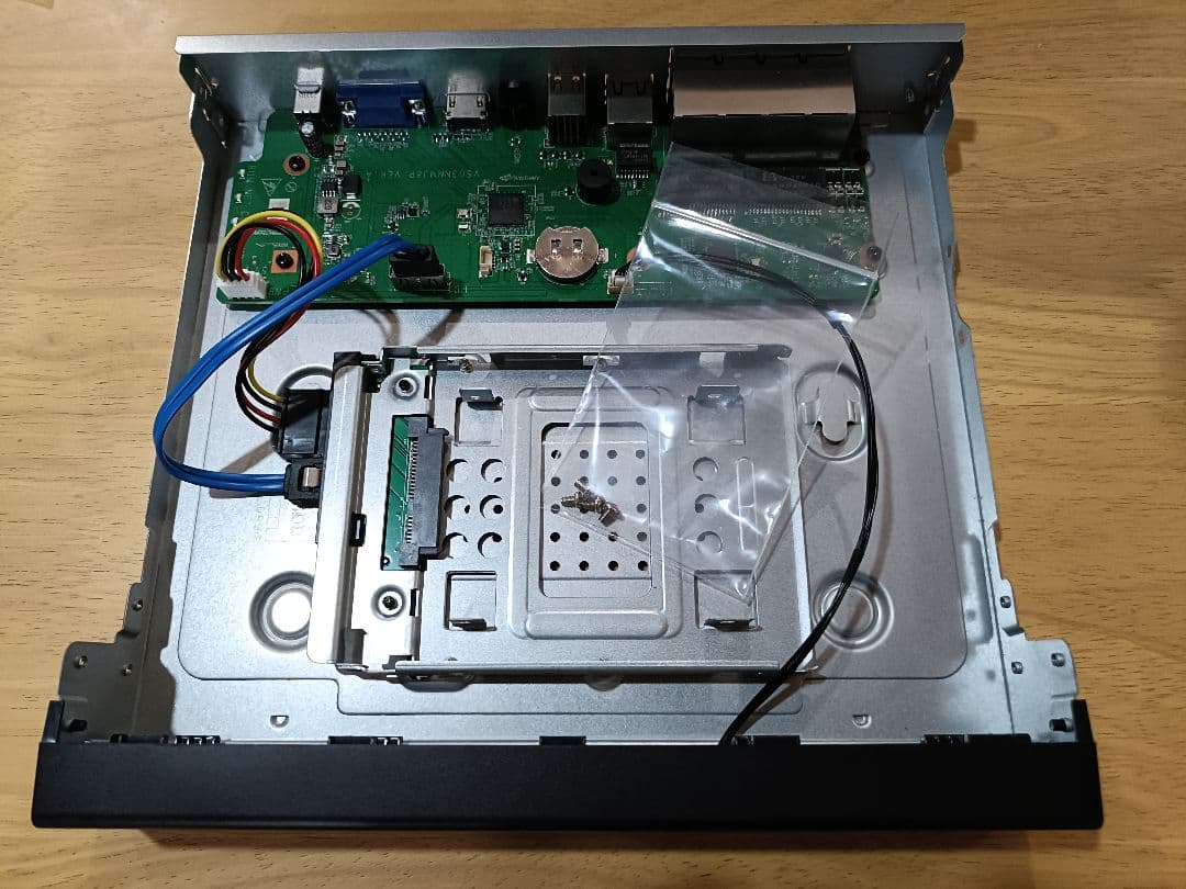 H.View NVRビデオレコーダー 8CH H.265対応 (HDDなし)