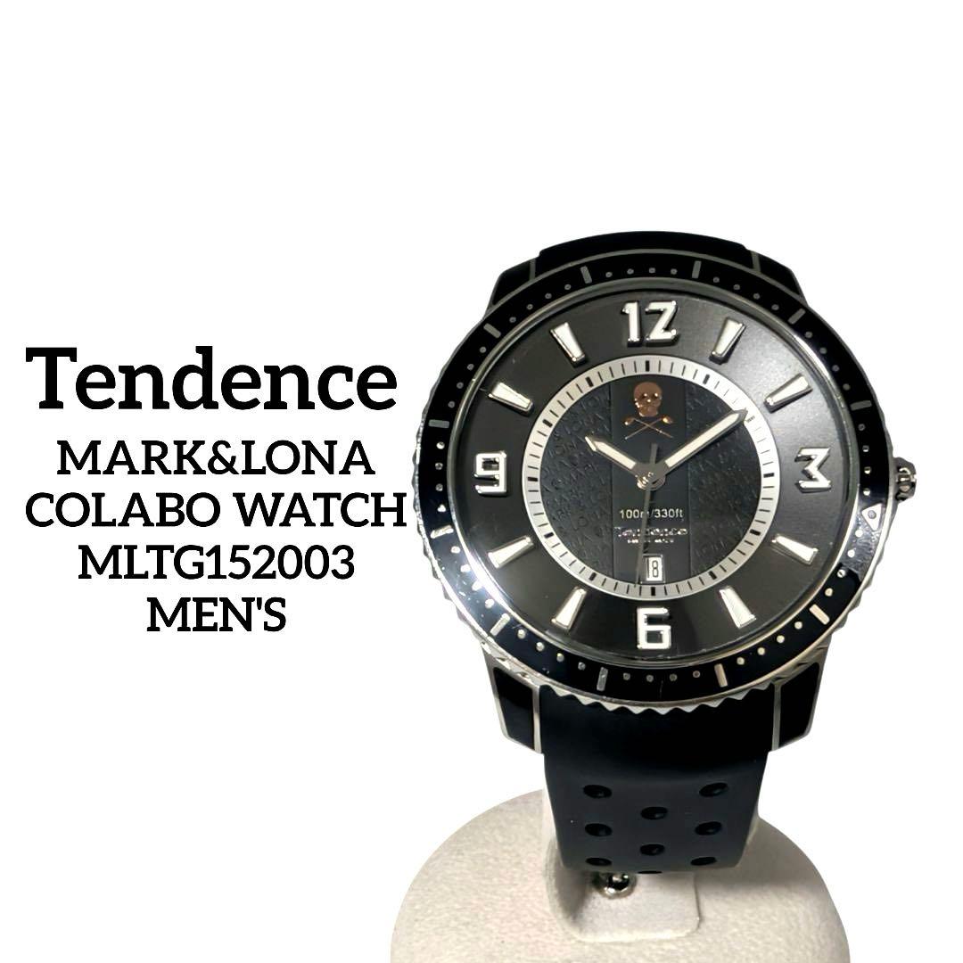 テンデンス マーク&ロナ コラボ MLTG152003 ドクロ 黒 シルバー