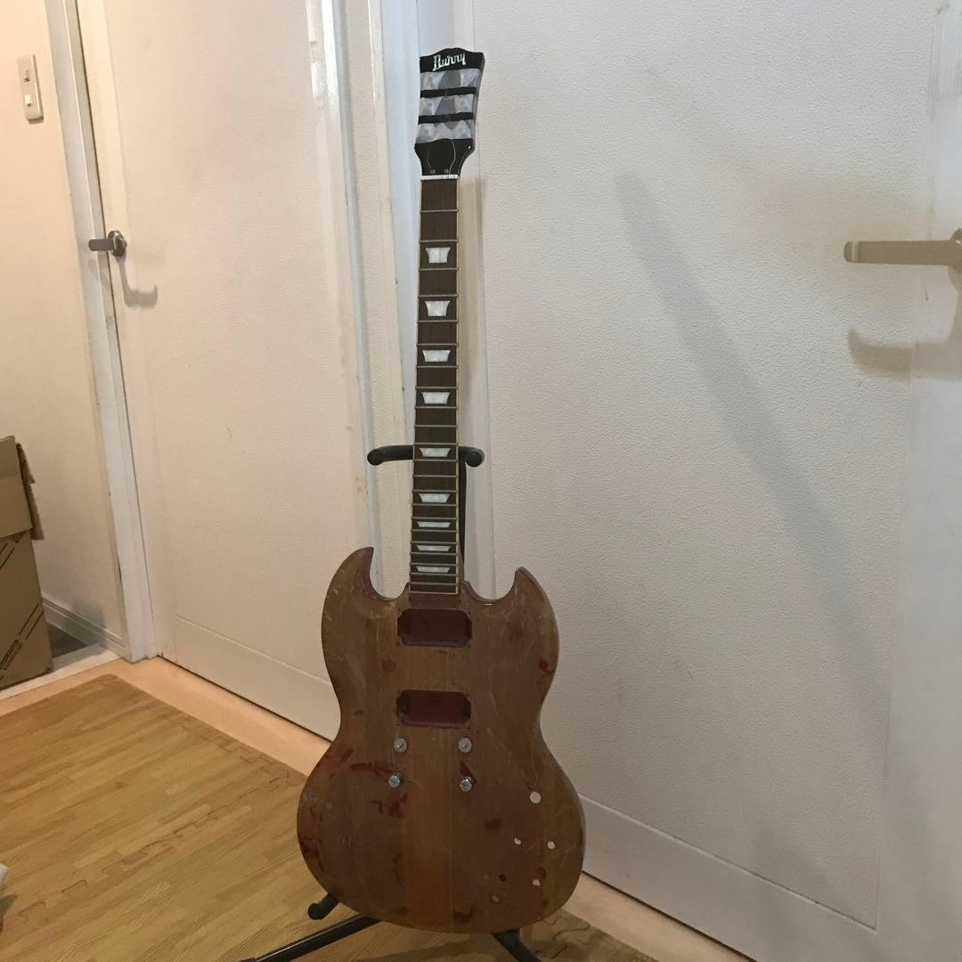 Burny エレキギター SGタイプボディ