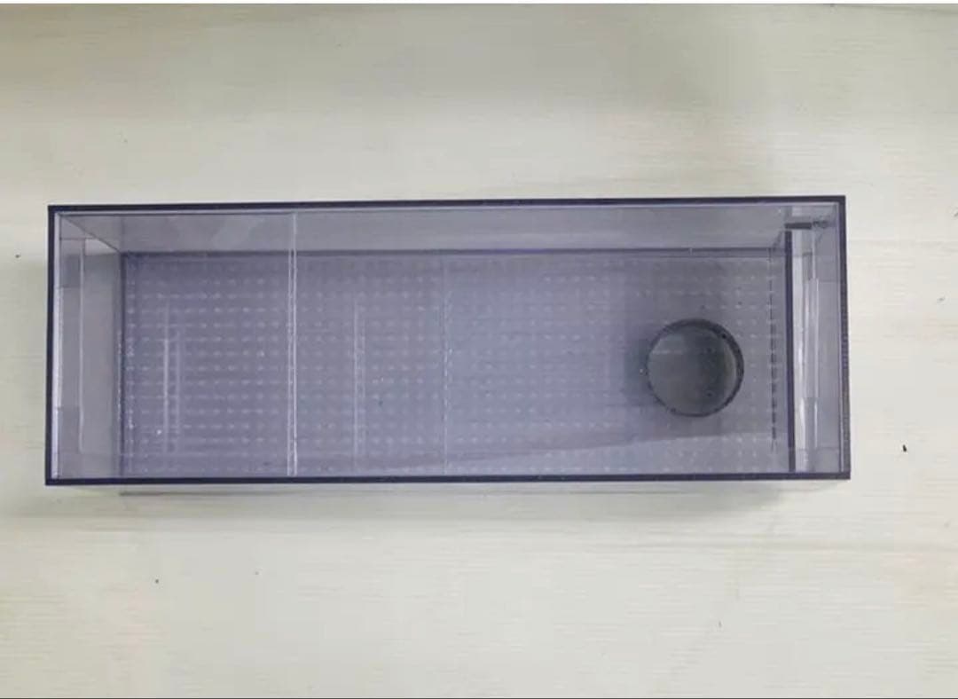 オーバーフロー水槽用塩ビ濾過槽 W750 D300 H300