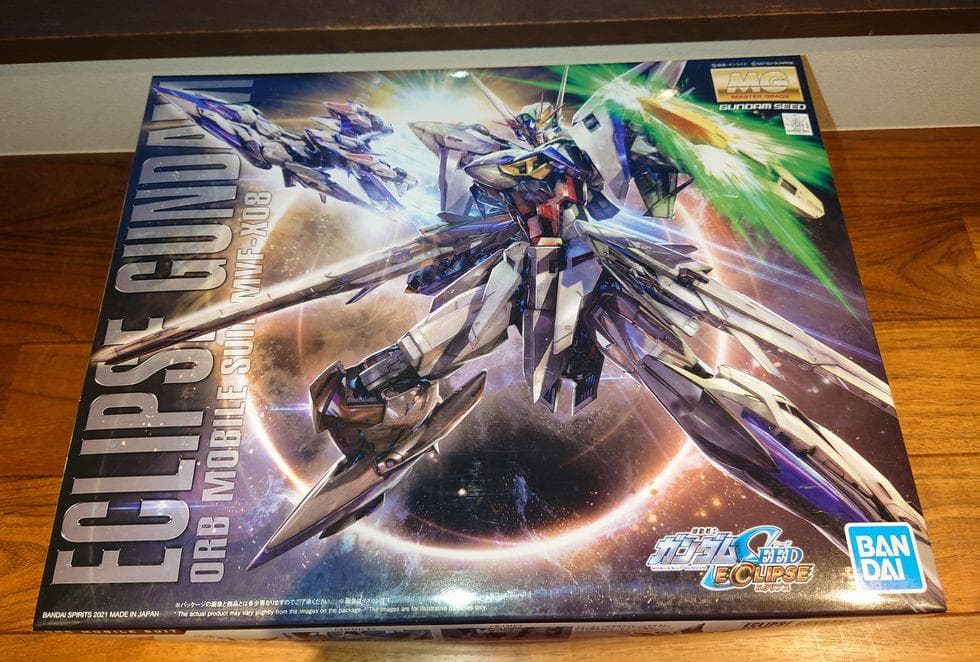 MG 1/100 エクリプスガンダムとマニューバーストライカーのセット