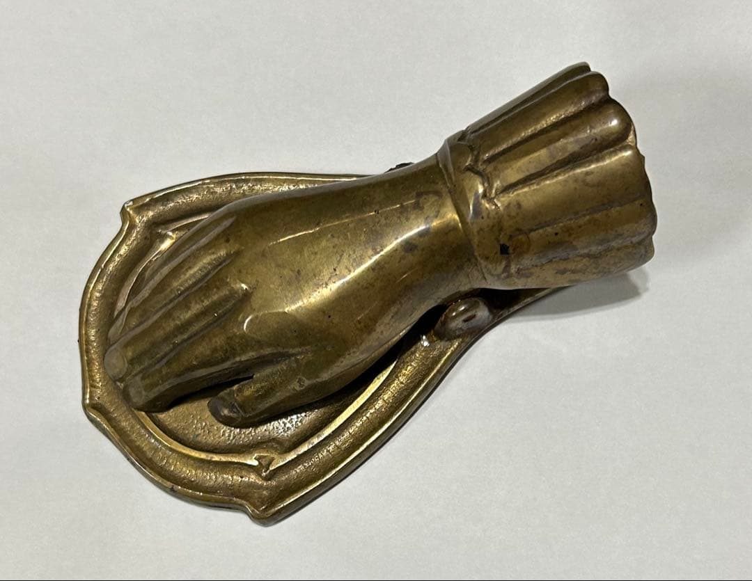 フランス蚤の市　手　モチーフ　クリップ　ドア　ハンドクリップ