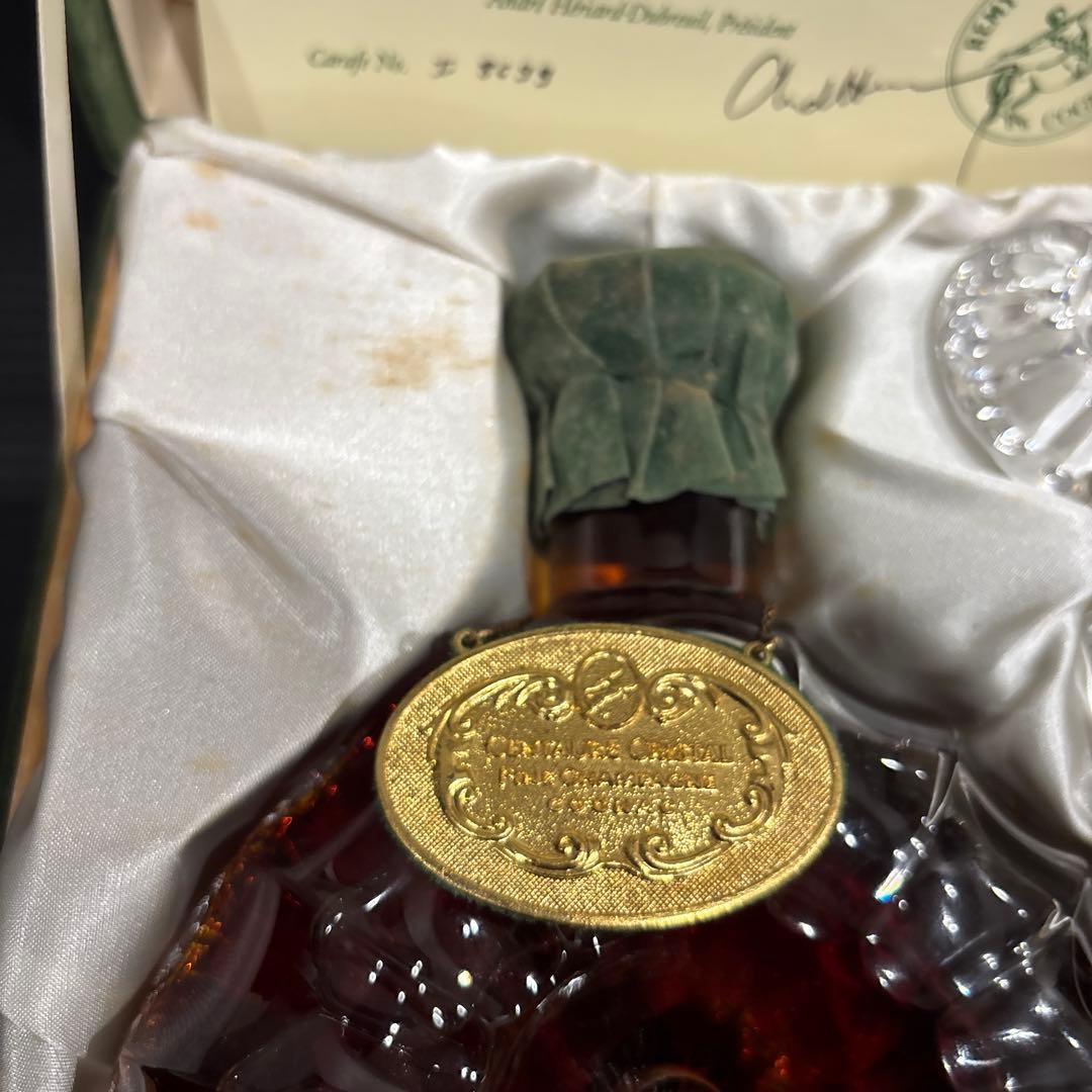 未開封REMY MARTIN レミーマルタン セントー クリスタル バカラボトル