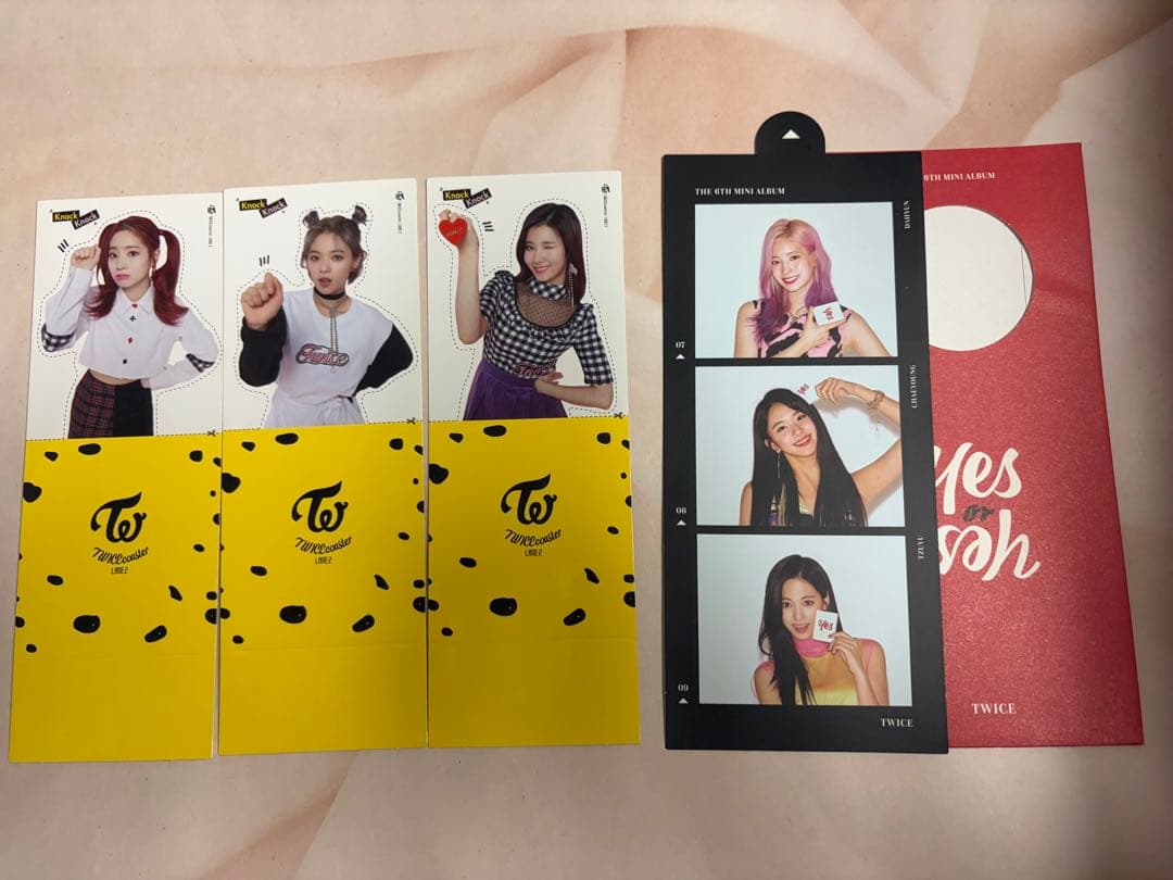 公式 TWICE トレカ ポストカード ステッカー まとめ売り