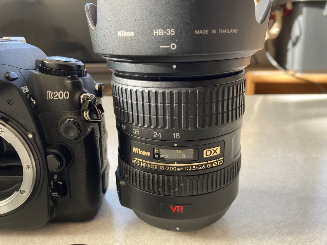 Nikon D200 デジタル一眼レフカメラ 本体とレンズセット 訳あり