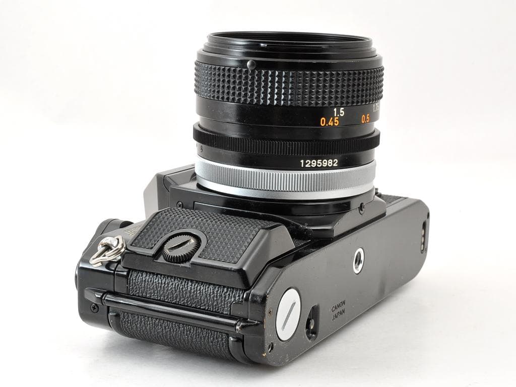 キヤノン AE-1 PROGRAM ブラック FD 50 f1.4 SSC 動確