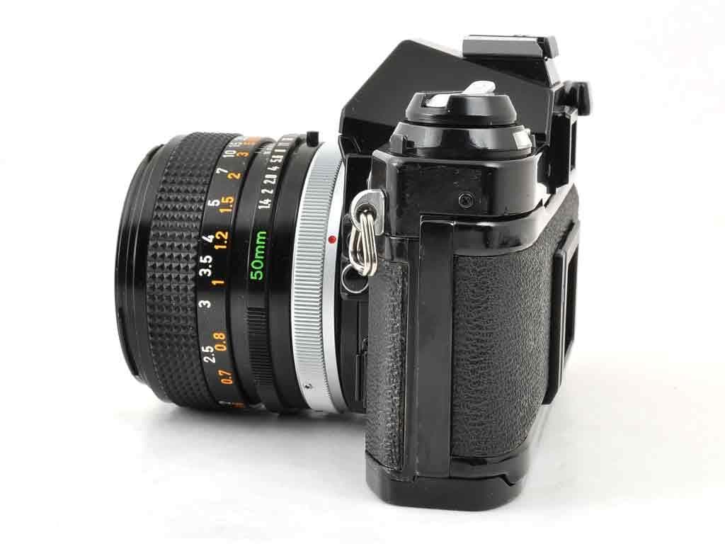 キヤノン AE-1 PROGRAM ブラック FD 50 f1.4 SSC 動確