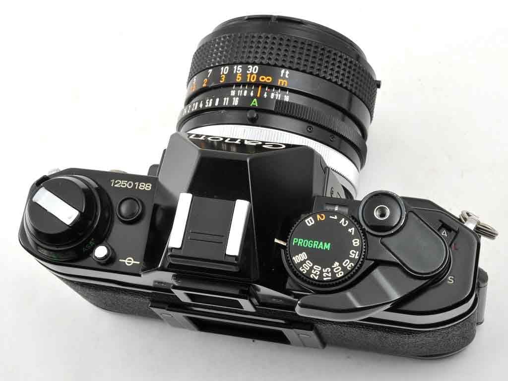 キヤノン AE-1 PROGRAM ブラック FD 50 f1.4 SSC 動確