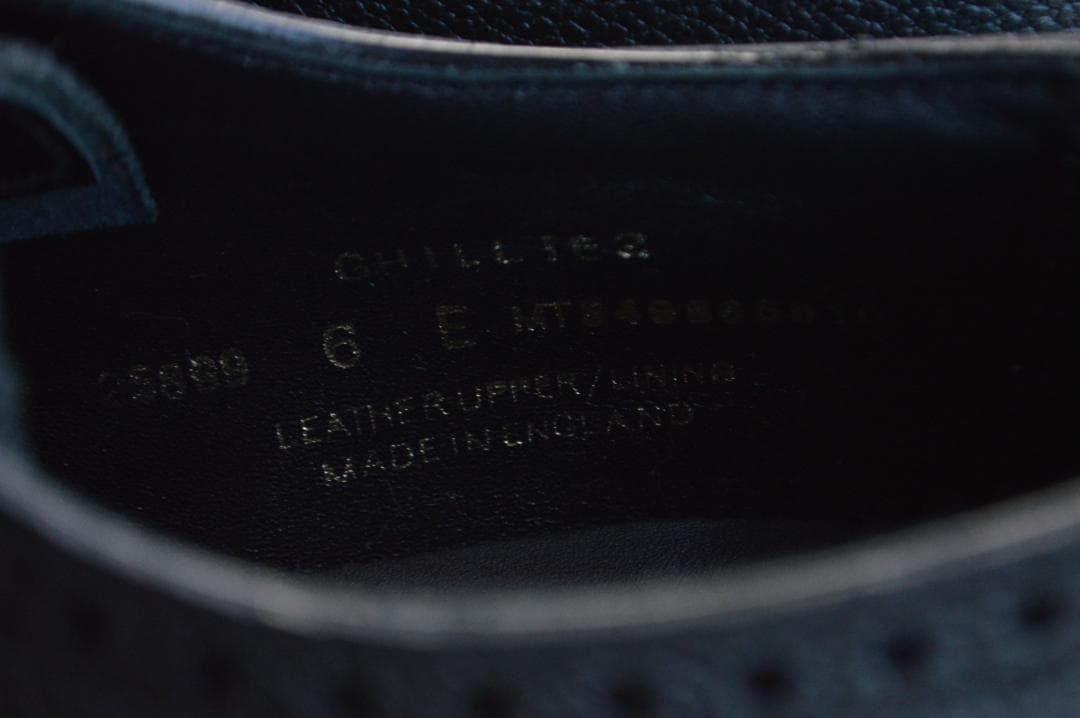 新品　CROCKETT＆JONES　GHILIE2　6E　ブラック　カントリー