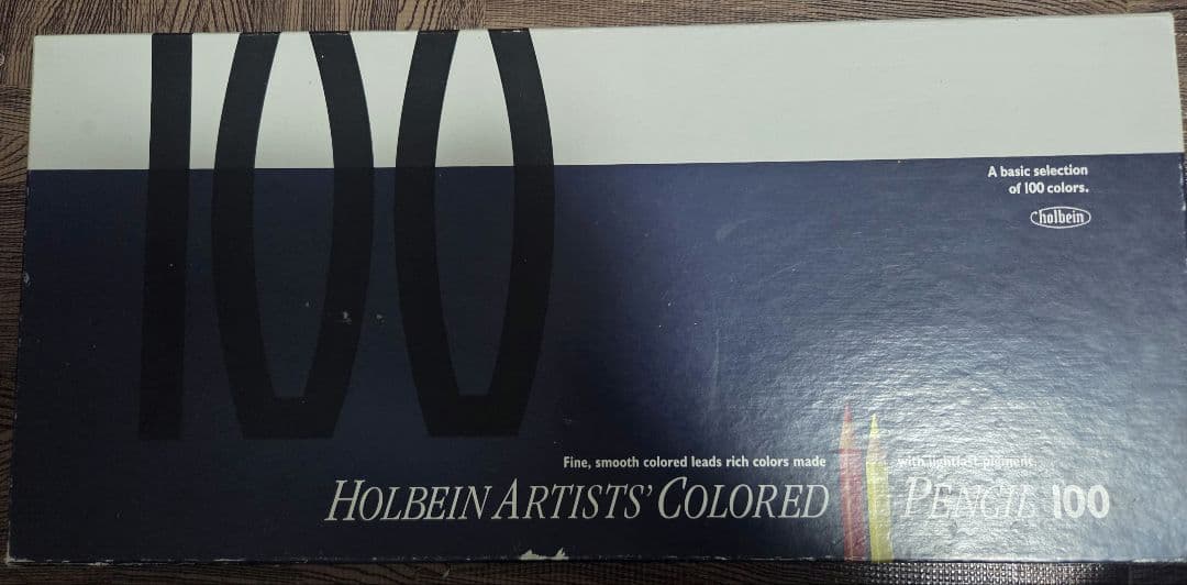 【sakura】ホルベイン アーチスト色鉛筆 100色 紙箱