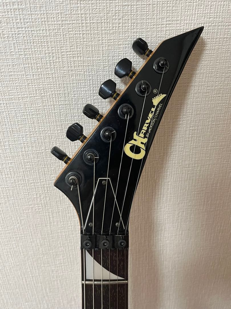 Charvel ディンキー　ブルークラックル　シャークインレイ　フロイドローズ
