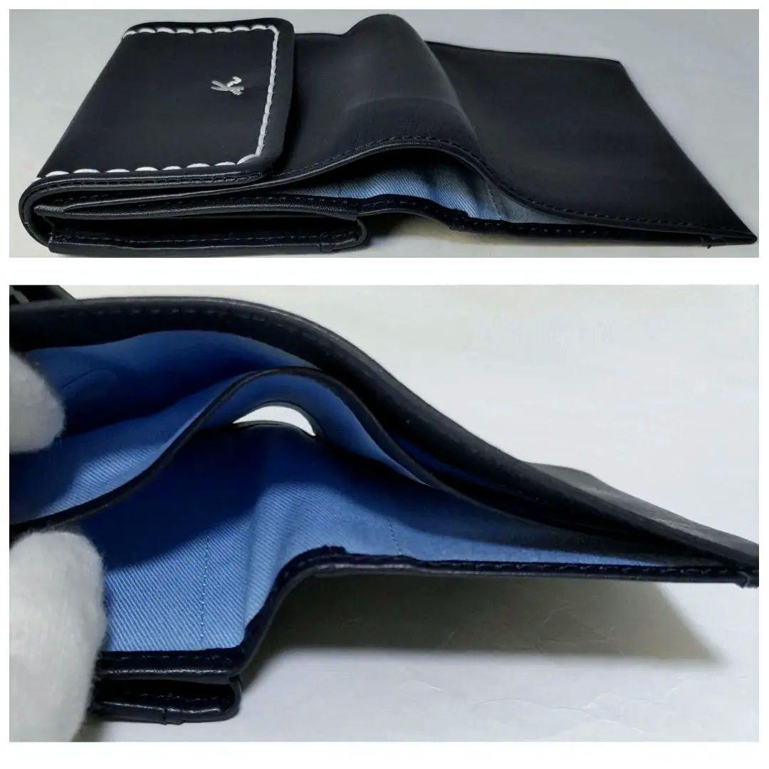 ★完売品★未使用品★Kitamura/キタムラ☆レザー二つ折り財布☆