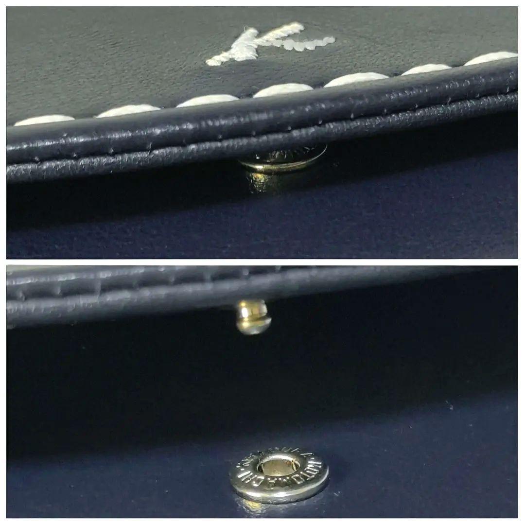 ★完売品★未使用品★Kitamura/キタムラ☆レザー二つ折り財布☆