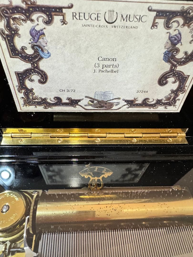 リュージュ オルゴール ローズカノン ブルーラベル