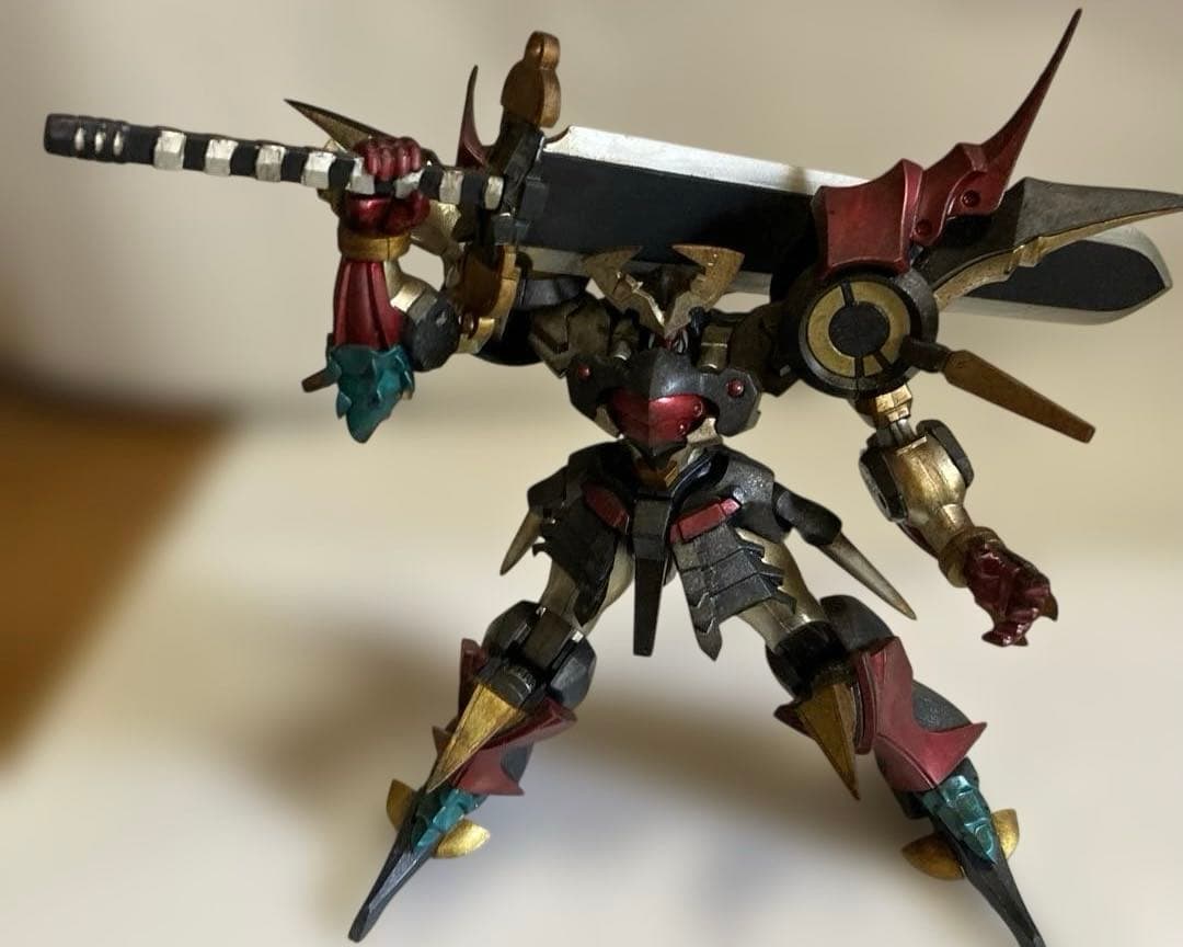 ダイゼンガー 逸騎刀閃　プラモデル　完成品