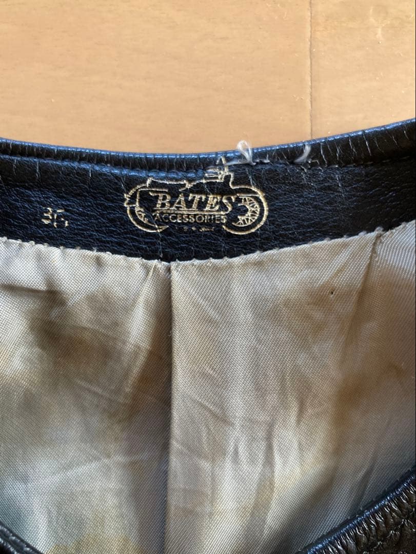 最初期 50s 60s BATES ベイツ ビンテージ ライダース レザー
