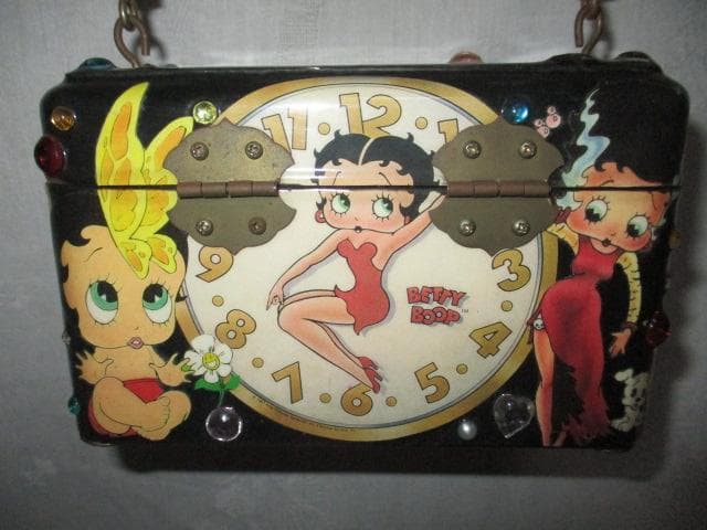 m17859★ベティちゃん・レアアンティーク・パーティバッグ