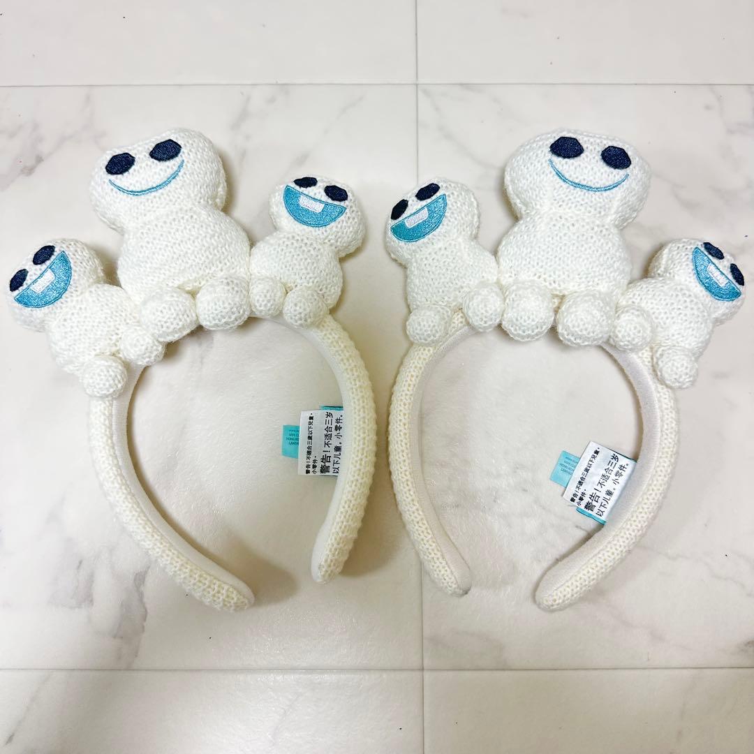 香港 ディズニー 限定 スノーギース カチューシャ ホワイト アナと雪の女王