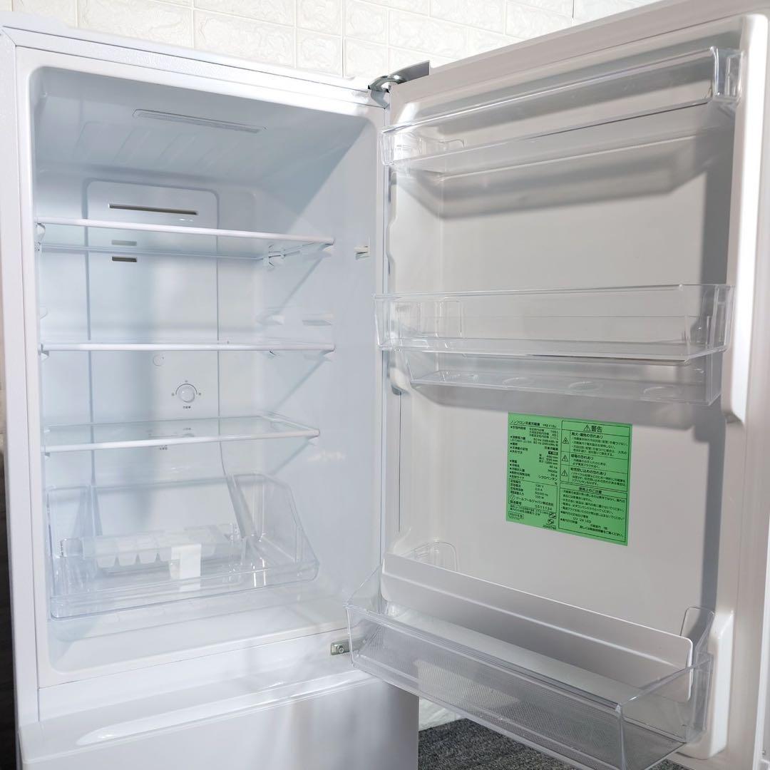 生活家電 2点セット 冷蔵庫 156L 洗濯機 5.5kg 高年式 F065