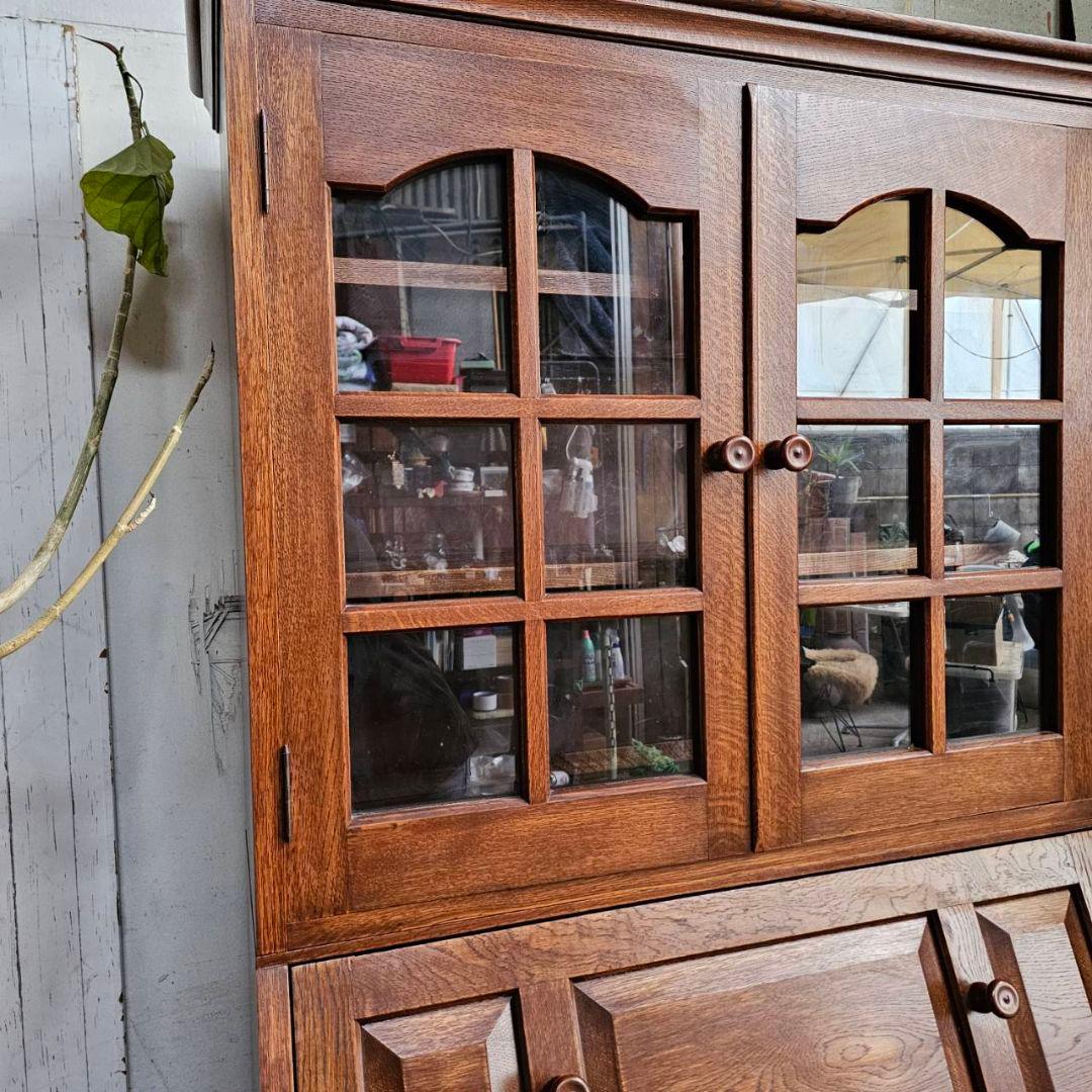 木製 本棚 吉田璋也？ 辰巳木工？ ビューローブックケース ライティング