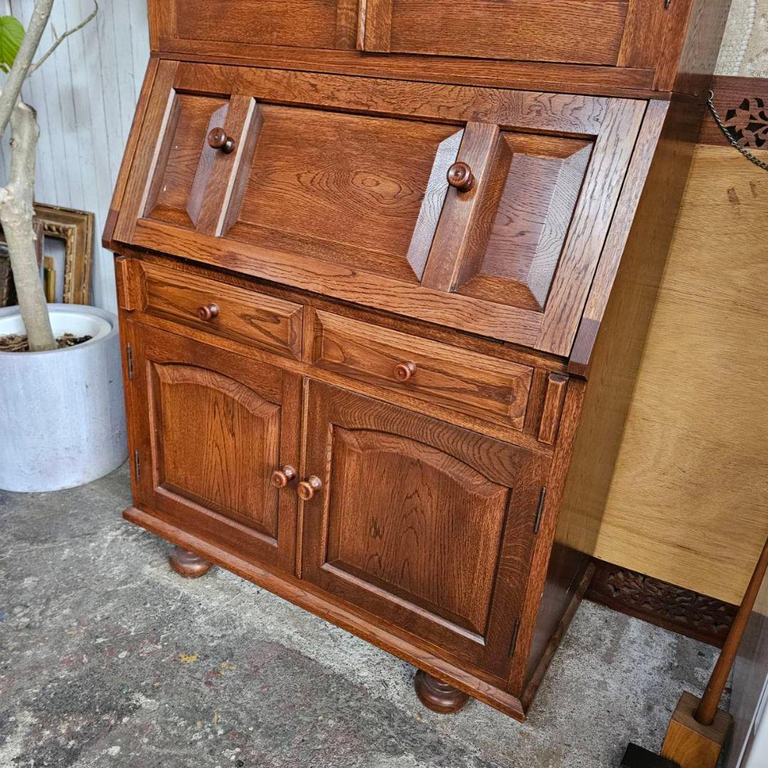 木製 本棚 吉田璋也？ 辰巳木工？ ビューローブックケース ライティング