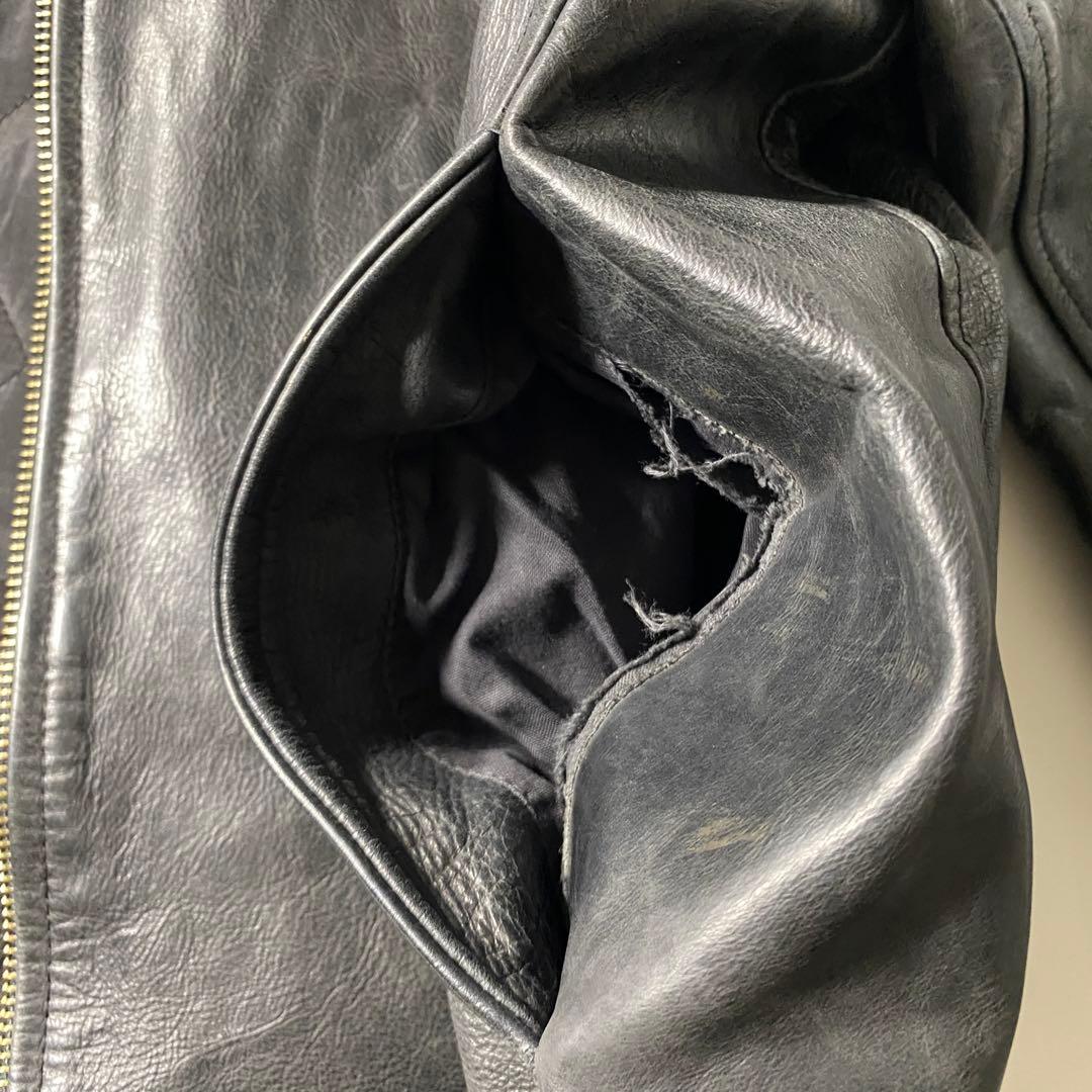 ジャケット・アウター 00s Gap Leather Jacket Black Y2K