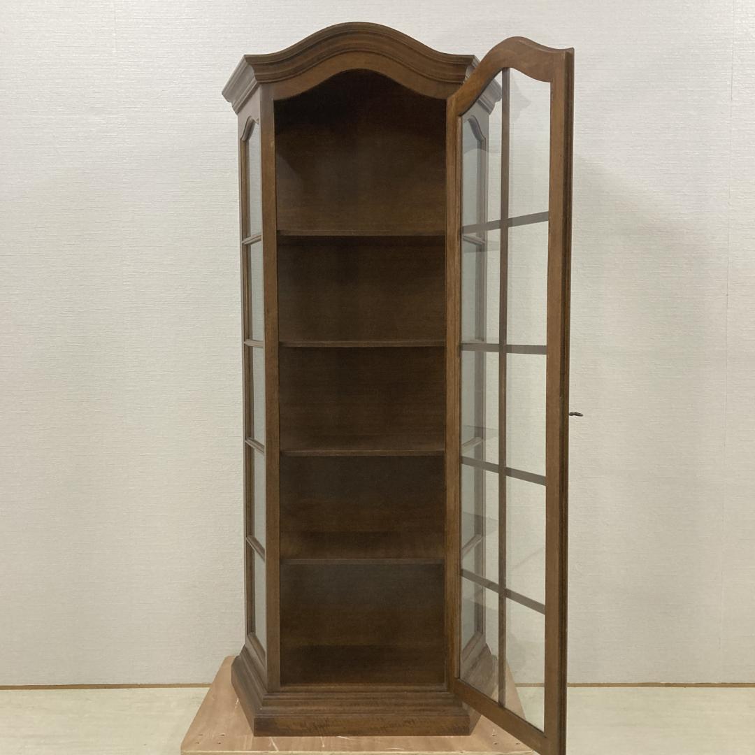 アンティーク キュリオケース 飾り棚 ショーケース キャビネット