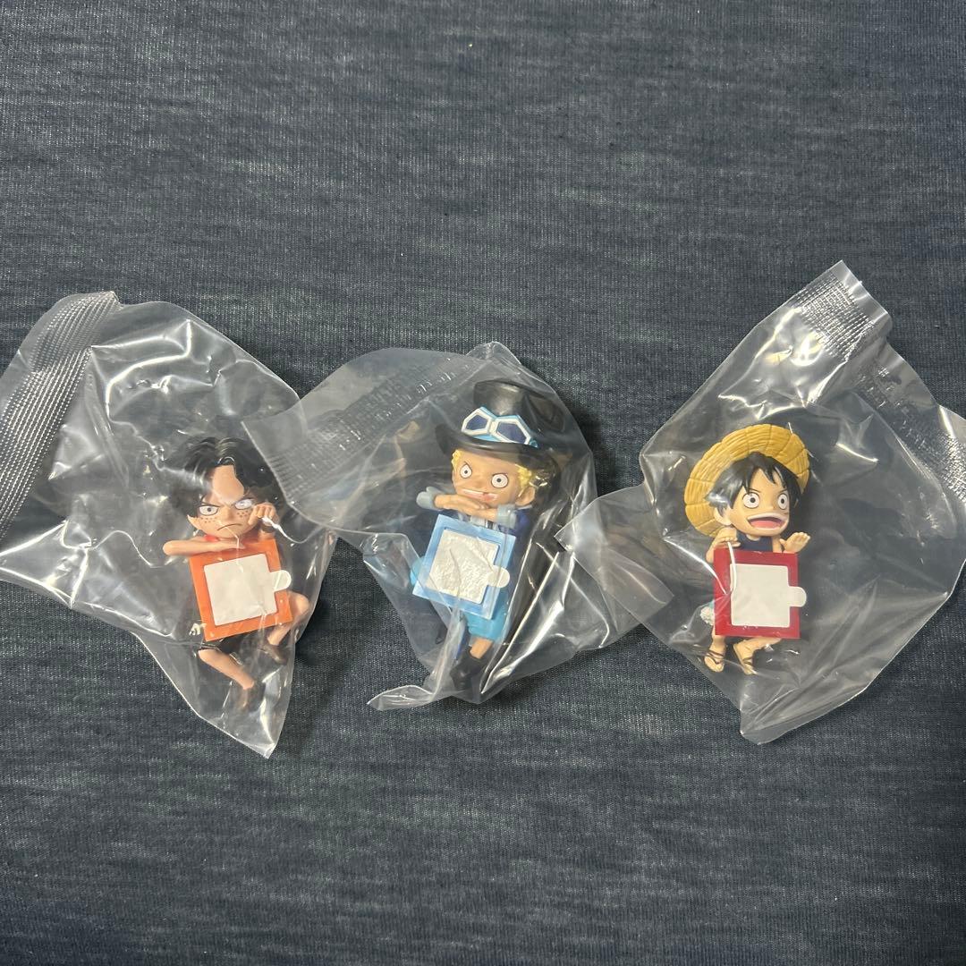 【ワンピース】一番くじ　ギガントネームその他サンジ&ゼフフィギュア２点まとめ売り