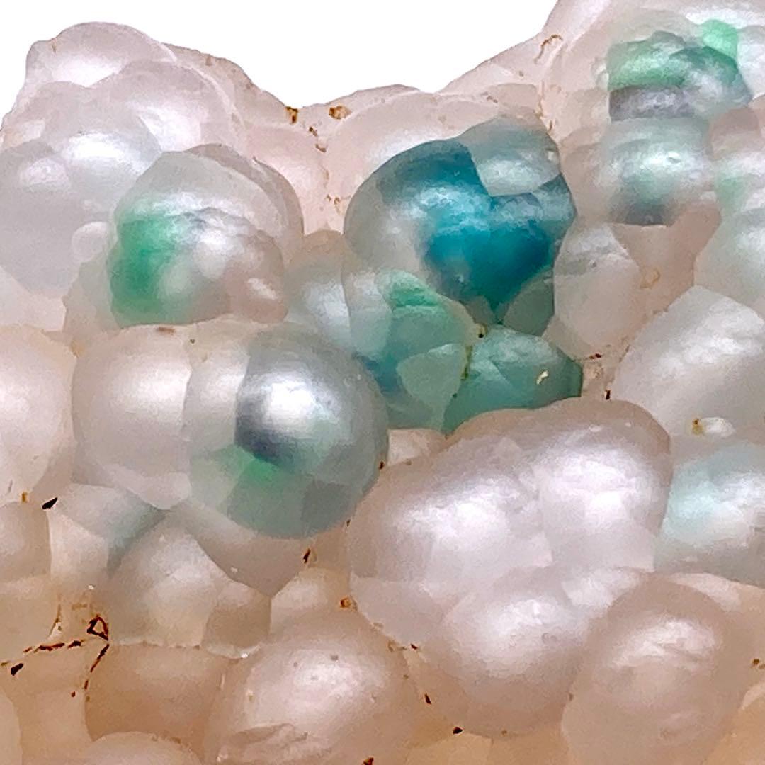 ぴ*ぴ様 『2022年発見』 クリソコラインカルセドニー　原石　鉱物標本　天然石