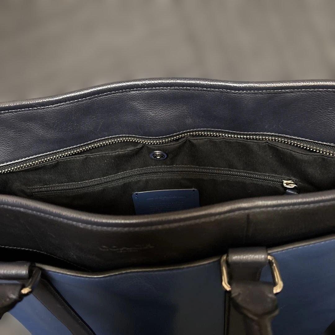 COACH ビジネスバッグ トートバッグ メトロポリタン レザー A4可 PC可