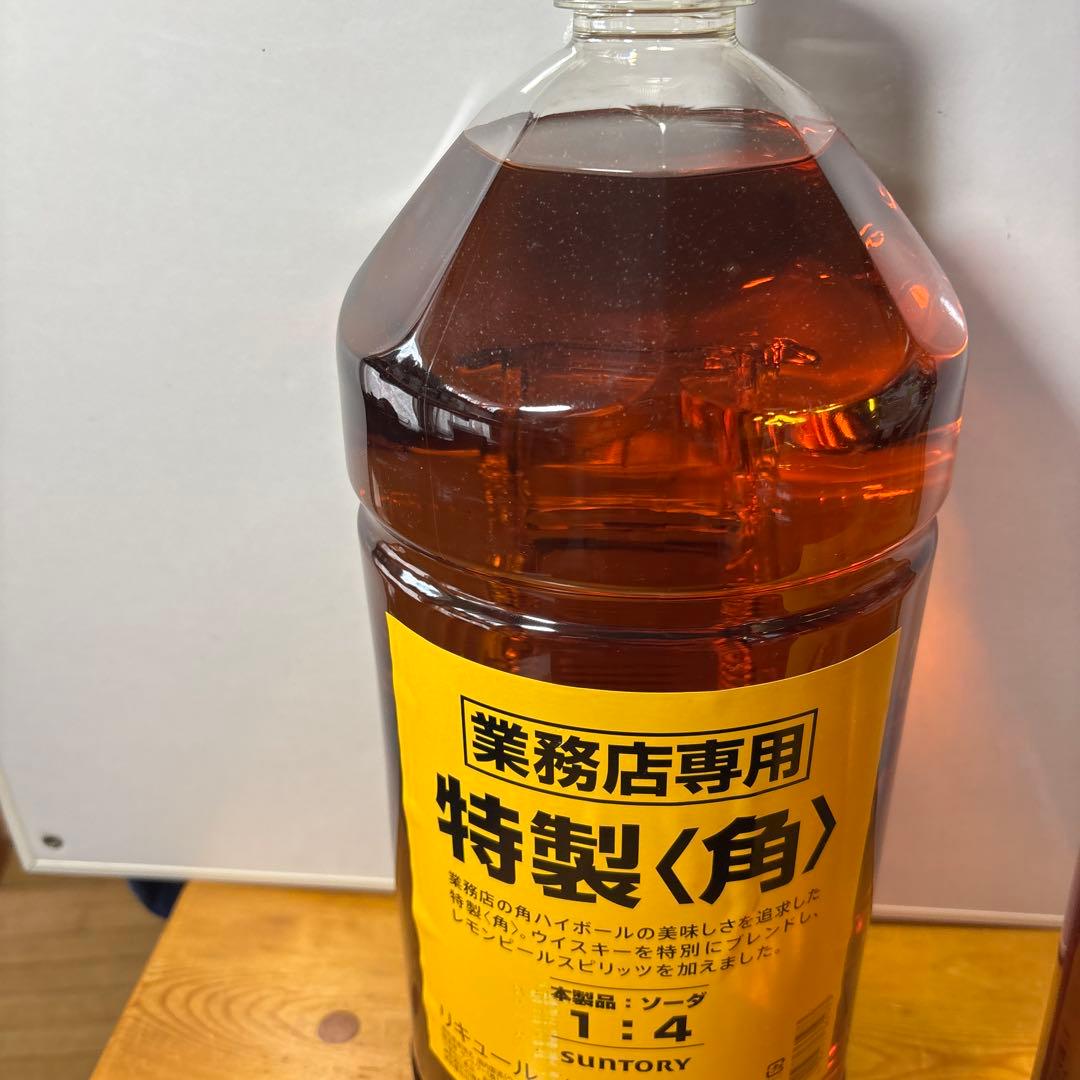 未開栓　 サントリー 角 5L ペット 業務店専用 40％ ２本セット