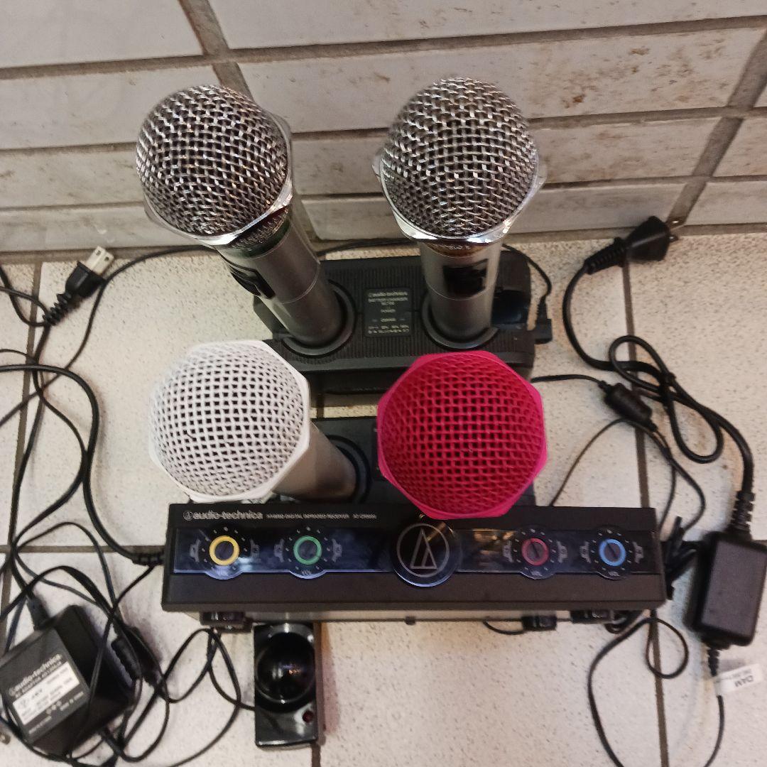 無線マイク充電器受信機セット