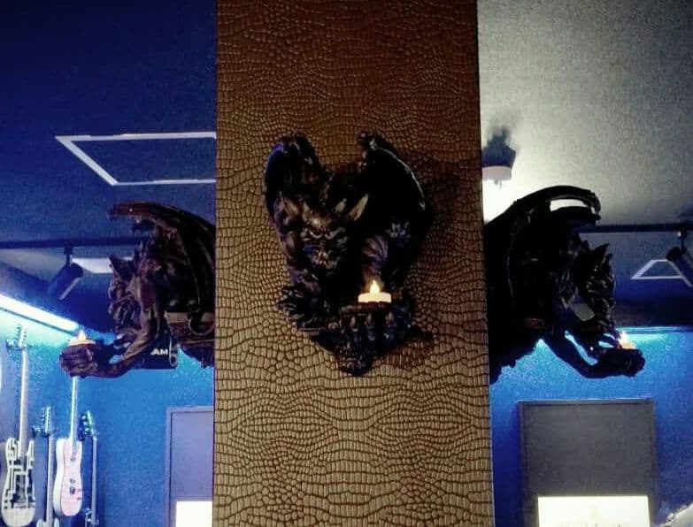 ゆうガーゴイル壁掛けキャンドルホルダー4体Set