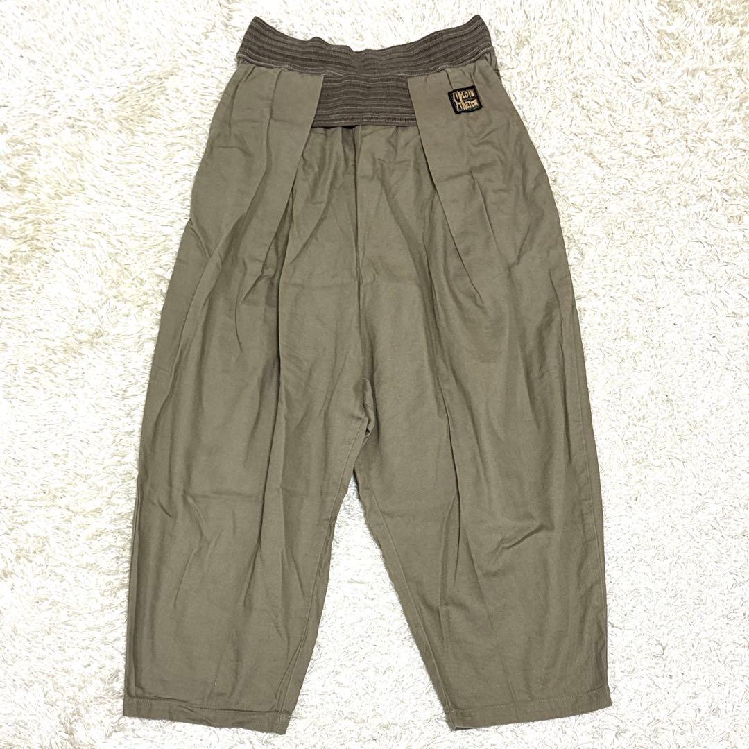 KAPITAL キャピタル シモキタジャンボパンツ カーキ M