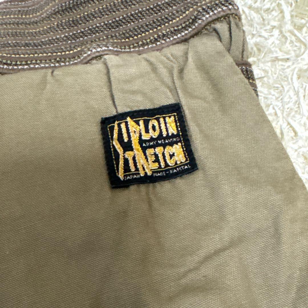 KAPITAL キャピタル シモキタジャンボパンツ カーキ M