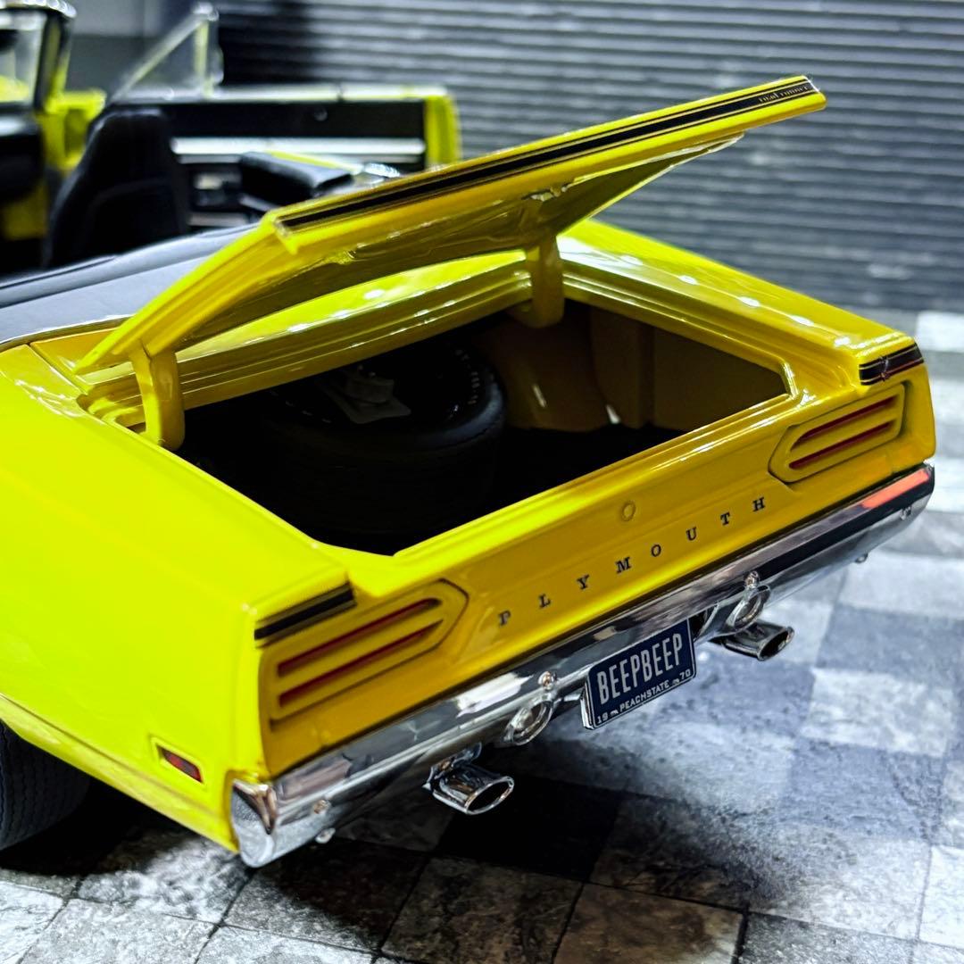 2250台 1/18 GMP プリムス ロードランナー コンバーチブル 1970