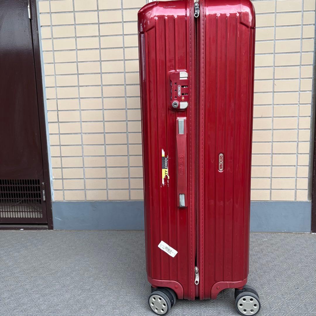 入手困難 廃盤品 リモワ サルサデラックス 大容量 873.7 7泊以上 レッド