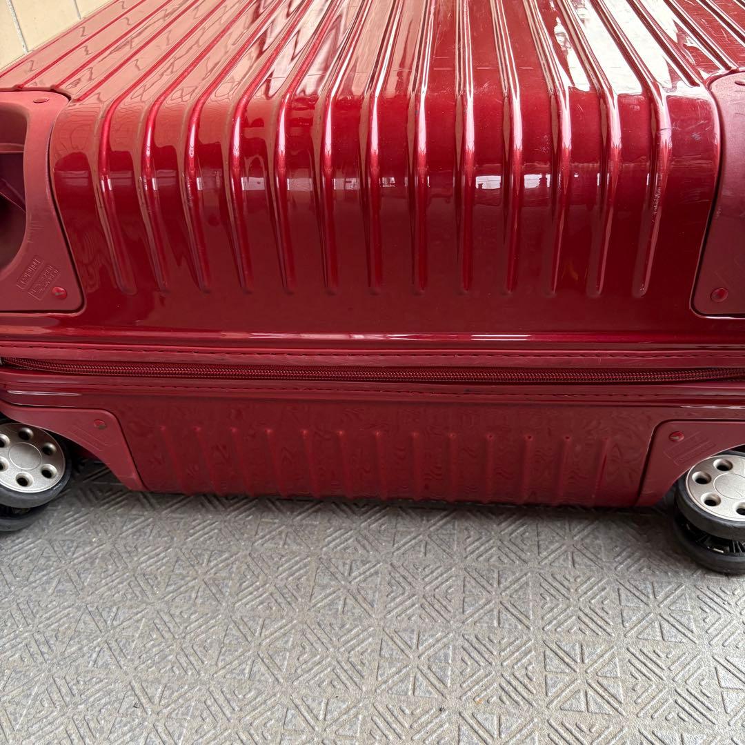 入手困難 廃盤品 リモワ サルサデラックス 大容量 873.7 7泊以上 レッド