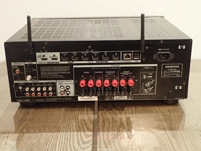 ONKYO TX-NR696 AVアンプ 付属多数、超美品・快調・よい音響です